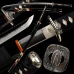 Japanese Shinken Katana Clay Tempered Maru Blade Choji Hamon Sword 雲龍拵