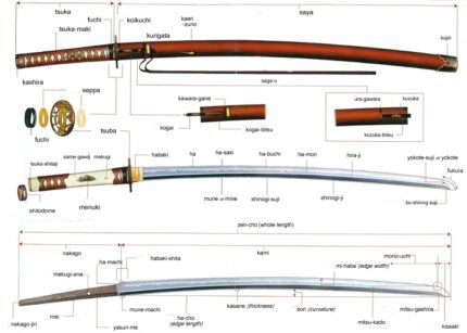 Custom Japanese katana Sword – Handcrafted Japanese Nodachi Samurai Sword