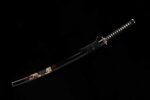 Japanese Shinken Katana Clay Tempered Maru Blade Choji Hamon Sword 雲龍拵 - 图片 10